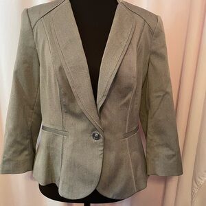White House Black Market Gray Jacket